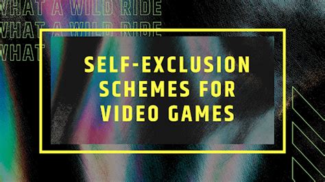 self-exclusion schemes|Gaming self.